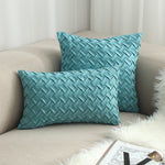 Buckskin woven cushion cover