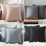 velvet solid color sofa