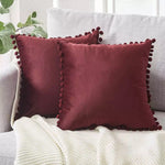 velvet solid color sofa