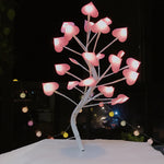 Wire Garland Lamp