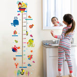 Wall Sticker New Cat Fishing Height Stickers Height Wall Stickers