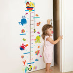 Wall Sticker New Cat Fishing Height Stickers Height Wall Stickers