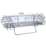 Towel Bar Hooks Organizer