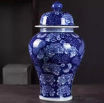 Blue-and-white Porcelain Antique-style Vase Home decor piece