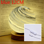 Creative wave moon light bedroom star light