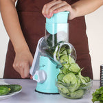 Multifunctional Round Mandoline Potato Slicer Vegetable Cutter Slicer Cheese Kitchen Gadgets