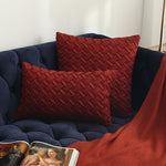 Buckskin woven cushion cover