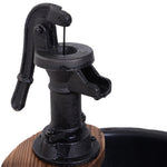Barrel Pump Garden Decor