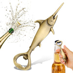 Creative Swordfish Handle Metal Beer Bottle Openers Kitchen Bar Openors Kitchen Gadgets