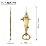 Creative Swordfish Handle Metal Beer Bottle Openers Kitchen Bar Openors Kitchen Gadgets