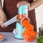 Multifunctional Round Mandoline Potato Slicer Vegetable Cutter Slicer Cheese Kitchen Gadgets