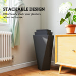 Tall Planters Stackable Flower