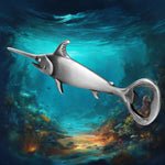 Creative Swordfish Handle Metal Beer Bottle Openers Kitchen Bar Openors Kitchen Gadgets