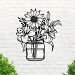 Wall Art Floral Home Decor
