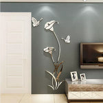 Lily 3D Stereo Acrylic Wall Stickers