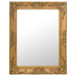 Baroque-style wall mirror, Tabletop Vanity Mirro