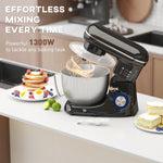 Kitchen Stand Mixer, With Accessories - Black