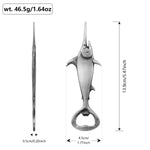 Creative Swordfish Handle Metal Beer Bottle Openers Kitchen Bar Openors Kitchen Gadgets