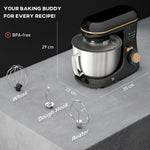Kitchen Stand Mixer, With Accessories - Black