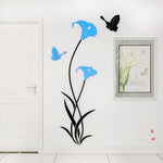 Lily 3D Stereo Acrylic Wall Stickers