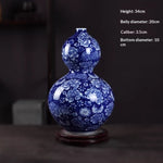 Blue-and-white Porcelain Antique-style Vase Home decor piece