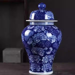 Blue-and-white Porcelain Antique-style Vase Home decor piece