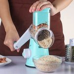 Multifunctional Round Mandoline Potato Slicer Vegetable Cutter Slicer Cheese Kitchen Gadgets