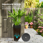 Tall Planters Stackable Flower