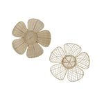 Woven Rattan Wall Hanging